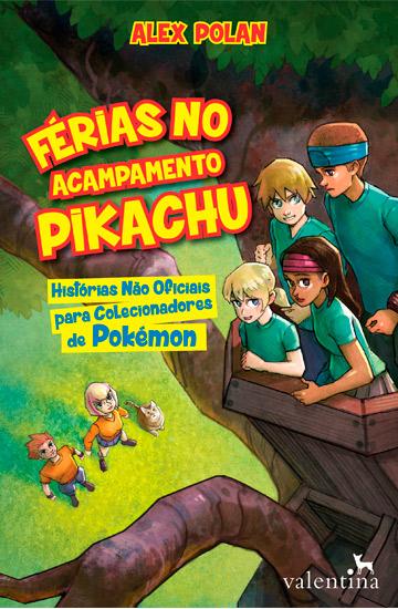 Capa livro Férias no Acampamento Pikachu