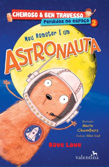 Capa livro Meu Hamster é um Astronauta
